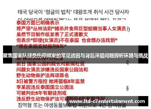 聚焦国家队球员伤停频发的常见诱因与背后深层问题探析环境与挑战